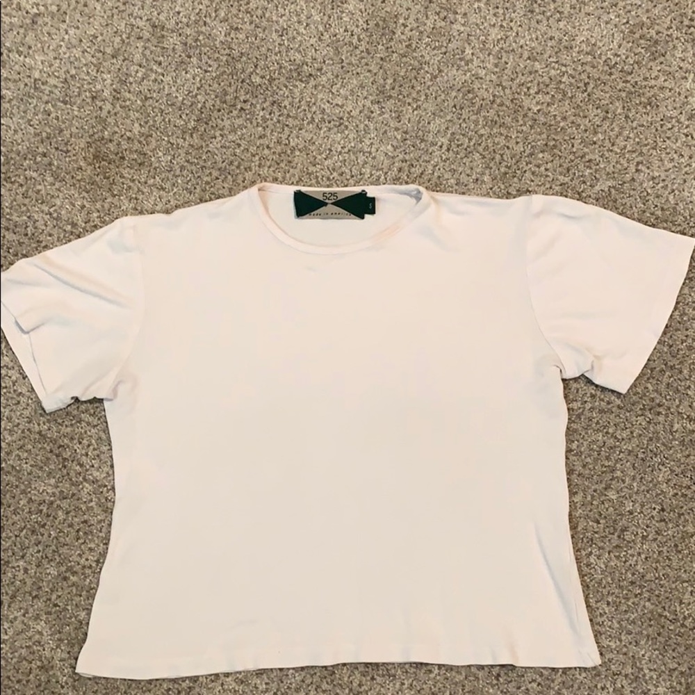 $5 CLEANOUT - White crop T